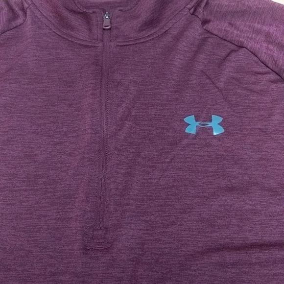 Men's Under Armour Cold Gear Loose Fit Quarter Zip Pullover size 2XL - Picture 3 of 9